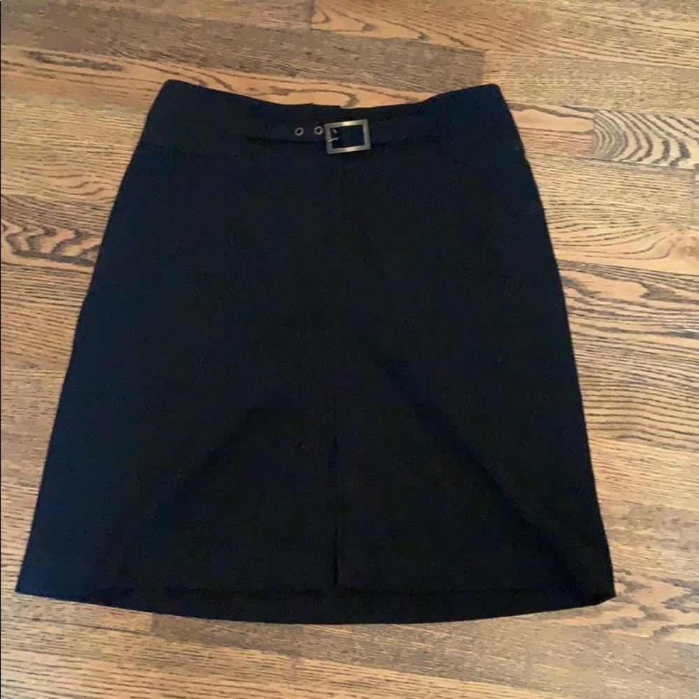 Black Skirt with attacked belt